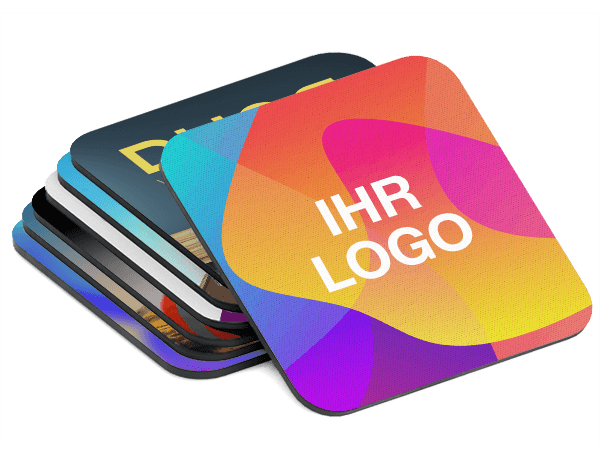 Modula - Personalisierte Untersetzer mit Logo